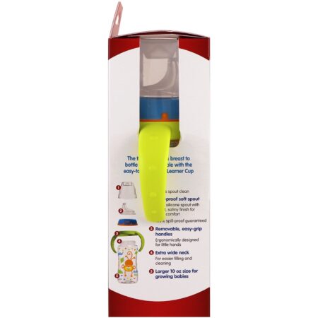 NUK, Large Learner Cup, 9+ Months, Boy, 1 Cup, 10 oz (300 ml) - Image 3