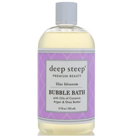 Deep Steep, Bubble Bath, Lilac Blossom, 17 fl oz (503 ml)