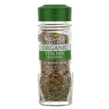 McCormick Gourmet, Orgânico, Tempero Italiano, 0,55 oz (15 g)