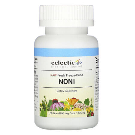 Eclectic Institute, Noni, 375 mg, 100 Non-GMO Veg Caps