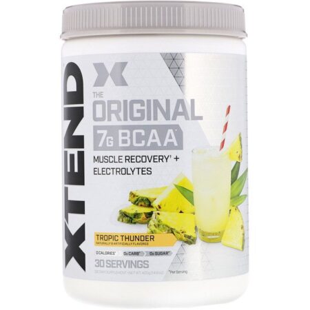 Xtend, The Original, 7 g de BCAA, Trovão Tropical, 420 g (14,8 oz)