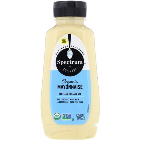 Spectrum Culinary, Maionese orgânica, 11,25 fl. oz. (332 mL)