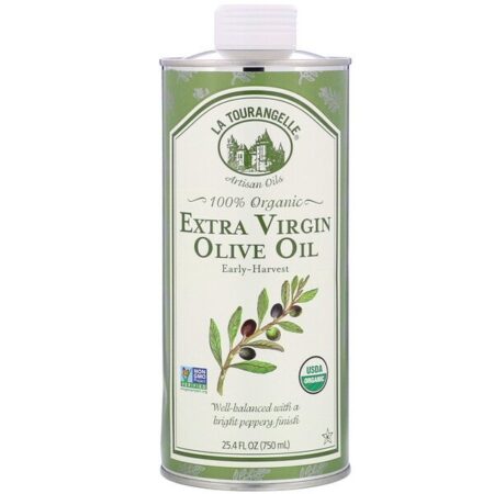 La Tourangelle, Azeite de Oliva Extra Virgem 100% Orgânico, 750 ml (25,4 fl oz)