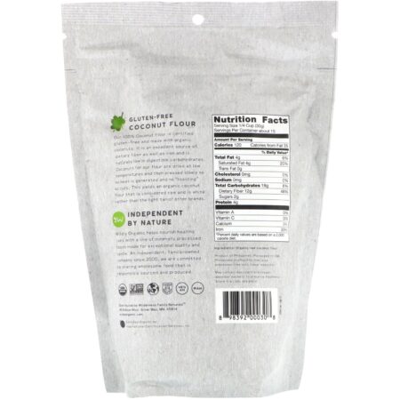 Wildly Organic, Coconut Flour, Gluten-Free, 16 oz (454 g) - Image 2