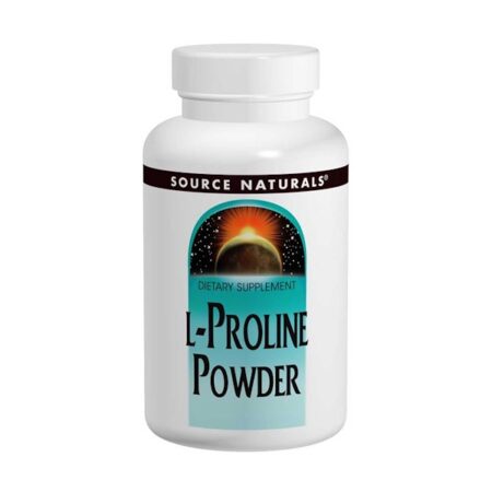 Source Naturals, L-prolina Em pó, 4 oz (113,4 g)