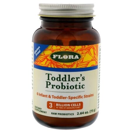 Flora, Probiótico para Crianças Pequenas, 2,64 oz (75 g) (Ice)