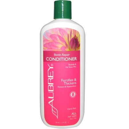 Aubrey Organics, Conditioner, Biotin Repair, Citrus Rain, 11 fl oz (325 ml)