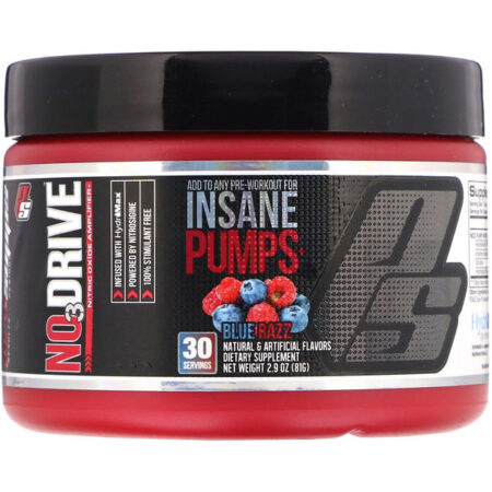 ProSupps, NO3Drive, Amplificador de Óxido Nítrico, Azul Provocante, 2,9 oz (81 g)