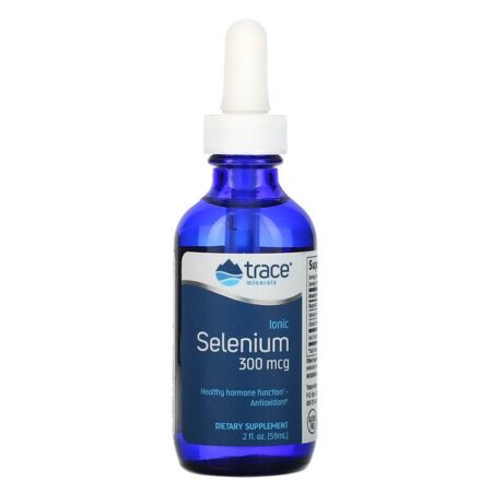 Trace Minerals Research, Selênio Iônico, 300 mcg, 59 ml (2 fl oz)