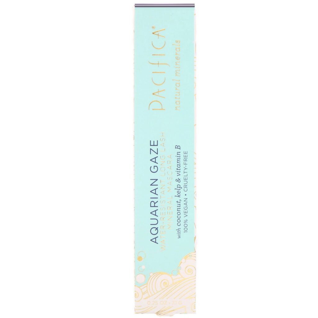Pacifica, Aquarian Gaze, Rímel Mineral Resistente a Água para Cílios Longos, Abismo, 7,1 g (0,25 oz) - Imagem 2