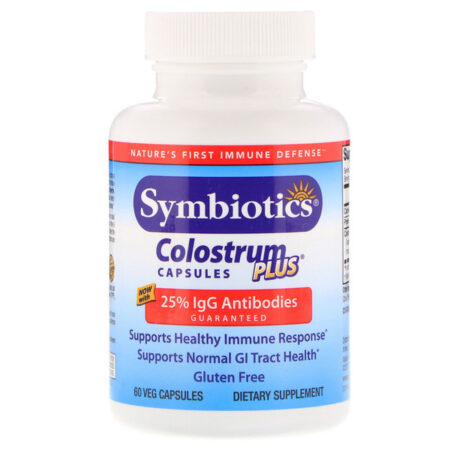 Symbiotics, Colostro Plus, 60 Cápsulas