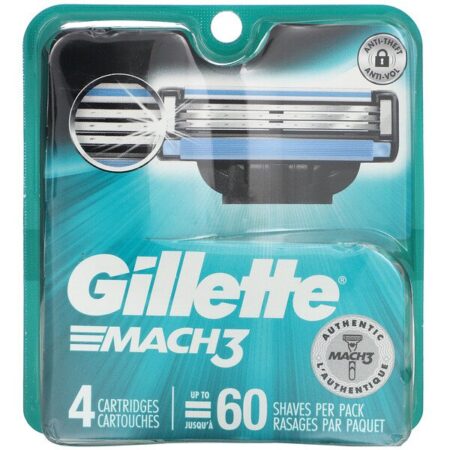 Gillette, Mach3, 4 refis