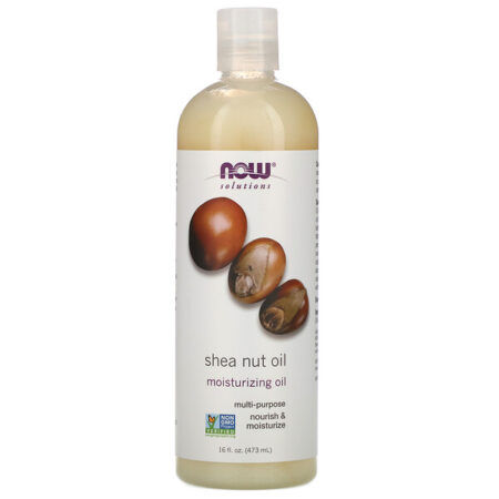 Now Foods, Óleo de Noz de Karité, Óleo Hidratante Puro, 16 fl oz (473 ml)