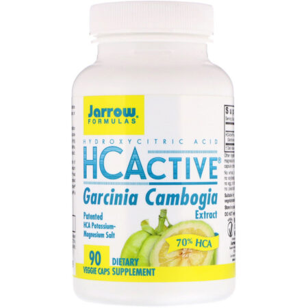 Jarrow Formulas, Extrato de Garcinia Cambogia HCAtivo, 90 Cápsulas Vegetarianas