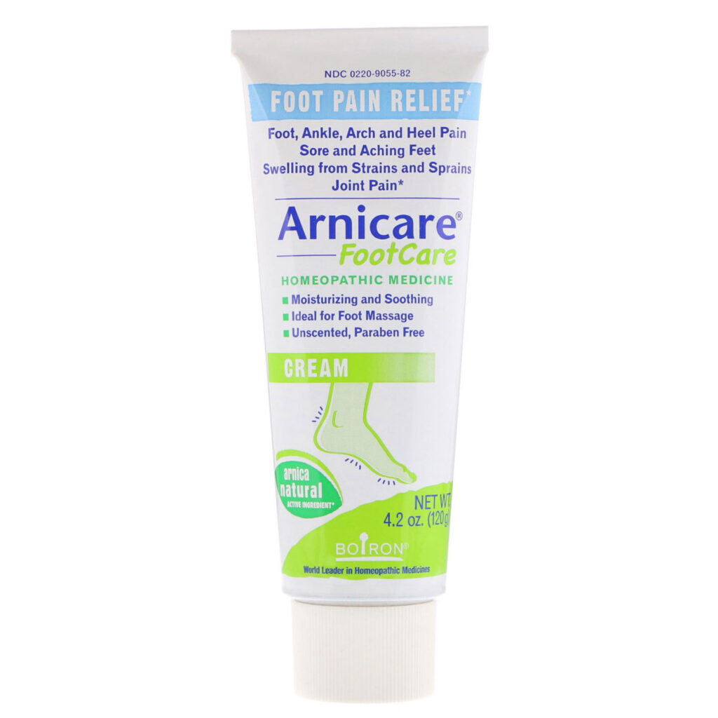 Boiron, Arnicare Foot Care Cream, Unscented, 4.2 oz (120 g) - Imagem 4