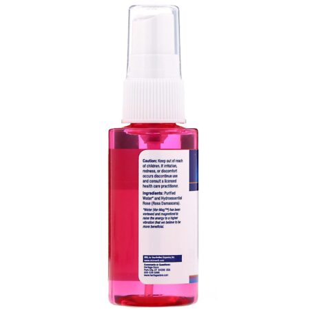 Heritage Store, Rosewater, Atomizer Mist Sprayer, Rose Petals, 2 fl oz (59 ml) - Image 2