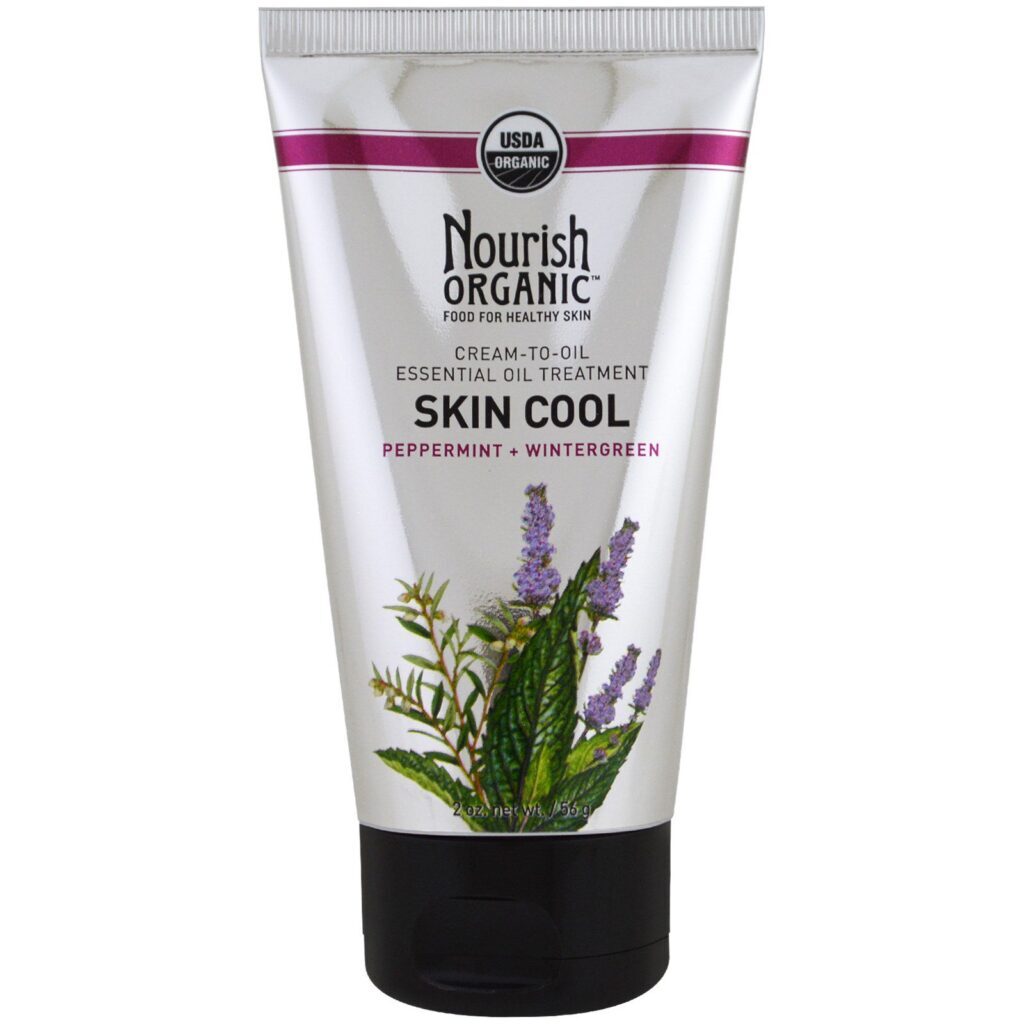 Nourish Organic, Pele Fresca, Hortelã + Wintergreen, 2 oz (56 g) - Imagem 3