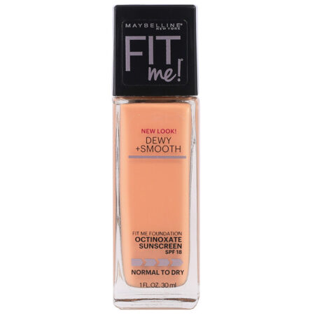 Maybelline, Fit Me, base refrescante e suave, 322 Warm Honey, 30 ml