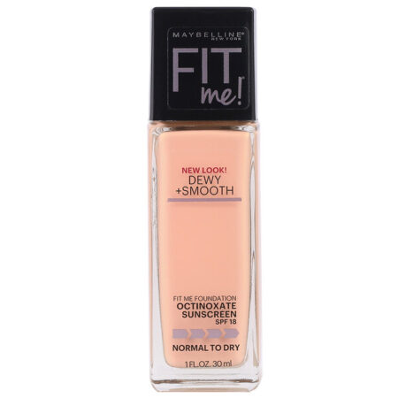 Maybelline, Fit Me, Base líquida + suave, Buff Beige, 130, 30 ml