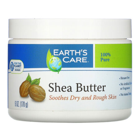 Earth's Care, Manteiga de Karité, 100% Pura, 170 g