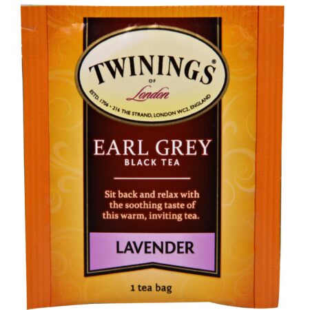 Twinings, Chá Preto, Earl Grey, Lavanda, 20 sachês, 40g - Image 3