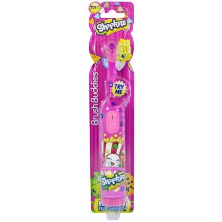 Brush Buddies, Shopkins, Escova Dental Elétrica, Macia, 1 Escova