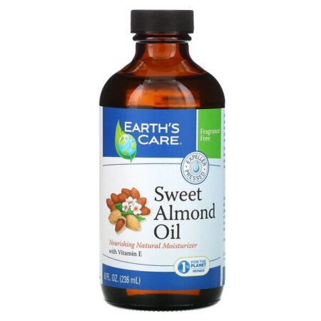 Earth's Care, Óleo de amêndoa doce, 8 oz (236 ml)