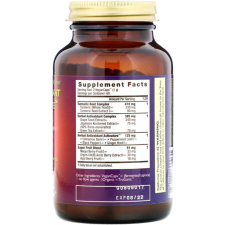 HealthForce Superfoods, Antioxidant Extreme, Version 9.1, 120 VeganCaps - Image 2