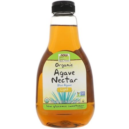 Now Foods, Real Food, Néctar de Agave Azul Orgânico, Light, 660 g (23,28 oz)