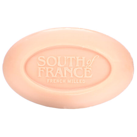 South of France, Sabonete Oval Moído Francês, Rosa Silvestre, com Manteiga de Shea Orgânica, 6 oz (170 g) - Image 2