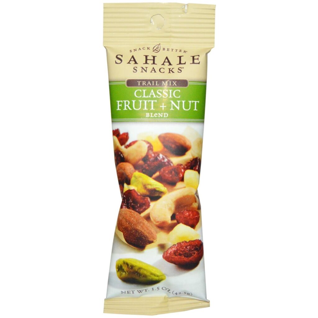 Sahale Snacks, Trail Mix, Mistura de Frutas Clássicas e Nozes, 9 Pacotes, 42,5 g (1,5 oz) Cada - Imagem 3