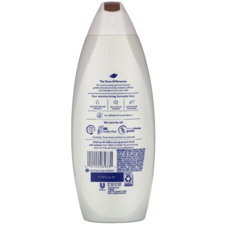 Dove, Nourishing Body Wash, Restoring, Coconut Butter & Cocoa Butter, 22 fl oz (650 ml) - Image 2