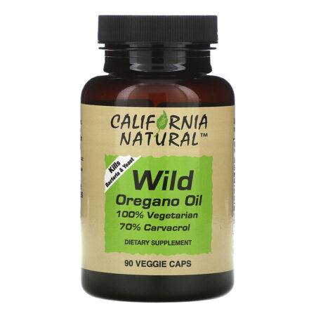 California Natural, Óleo de Orégano Selvagem, 90 Cápsulas