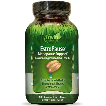 Irwin Naturals, EstroPause, Suporte à Menopausa, 80 Cápsulas Softgel Líquidas