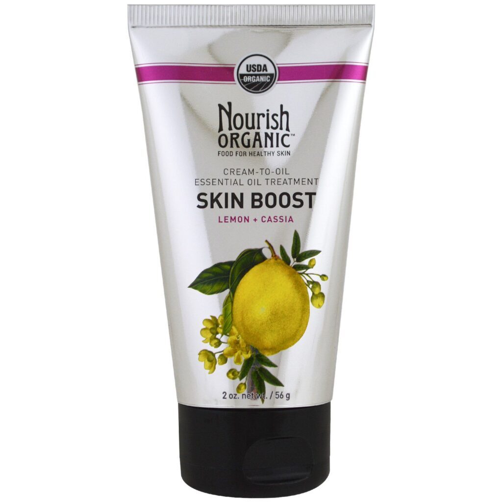 Nourish Organic, Estímulo para a pele, Limão + Cássia, 2 oz (56 g) - Imagem 3