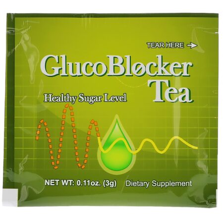 Longreen, Chá GlucoBlocker, 20 Sachês de Chá, 2,12 oz (60 g) - Image 3