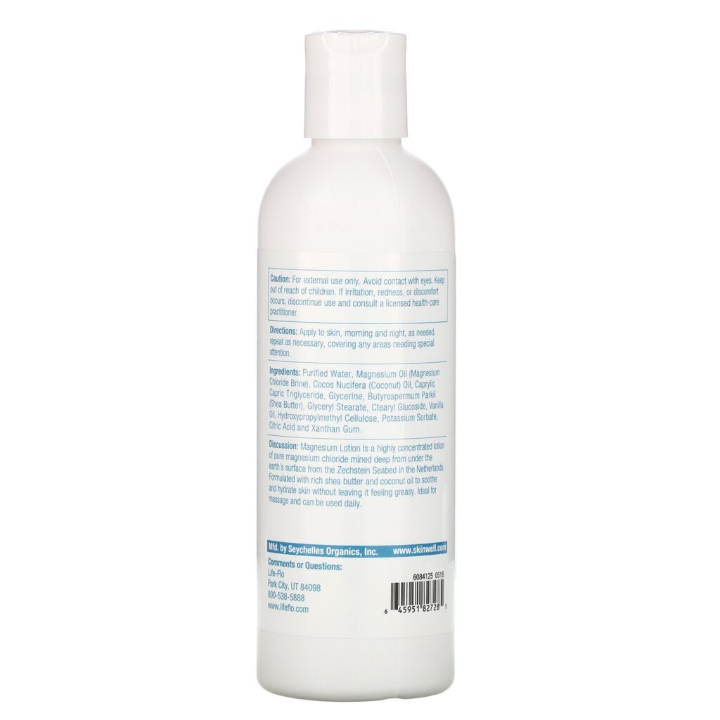 Life-flo, Loção de Magnésio, 237 ml (8 fl oz) - Imagem 2