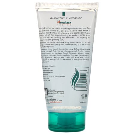 Himalaya, Elimina Oleosidade, Limpador Facial de Limão, Para Pele Oleosa, 5,07 fl oz (150 ml) - Image 2