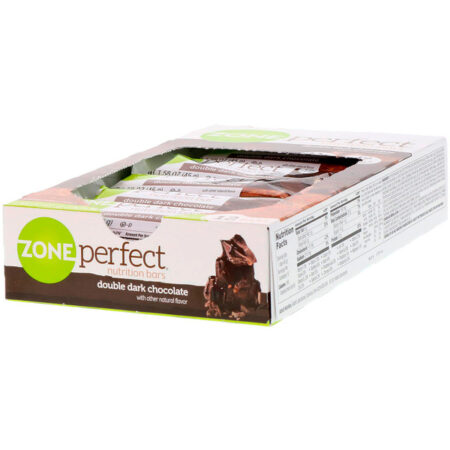 ZonePerfect, Barras Proteicas, Chocolate Amargo Duplo, 12 Barras, 1,58 oz (45 g) Cada