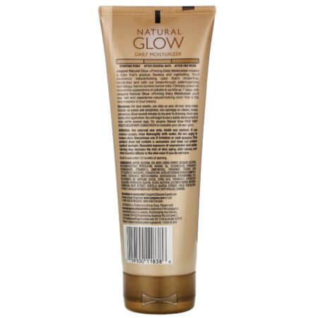 Jergens, Natural Glow, hidratante firmador de uso diário, pele média a bronzeada, 7,5 fl oz (221 ml) - Image 2