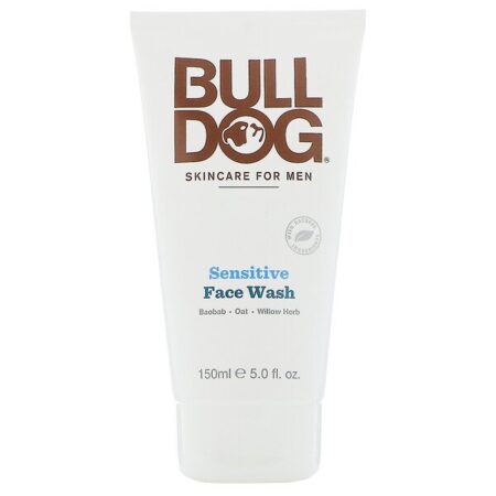 Bulldog Skincare For Men, Limpeza Facial Sensível, 5 fl oz (150 ml)