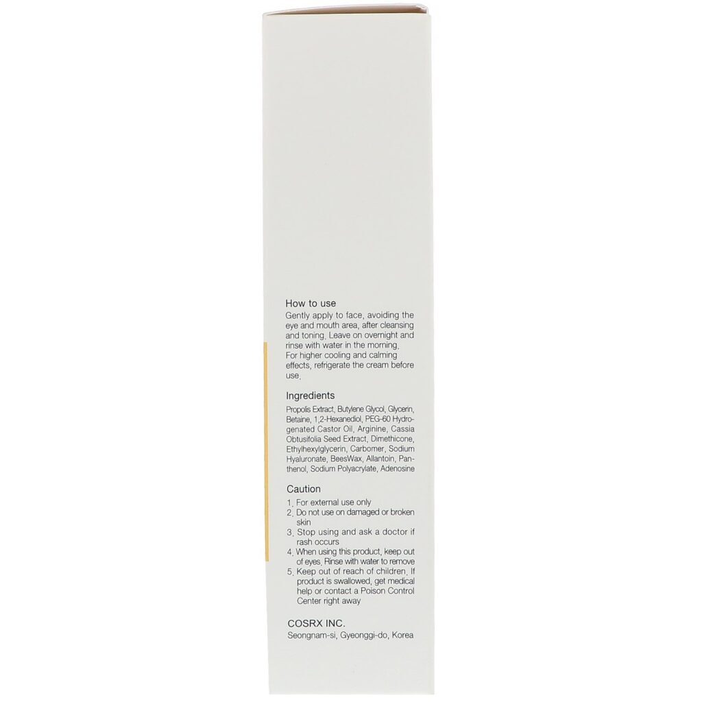 Cosrx, Mel Hidratante Definitivo, Máscara Notura, 2,02 fl oz (60 ml) - Imagem 3