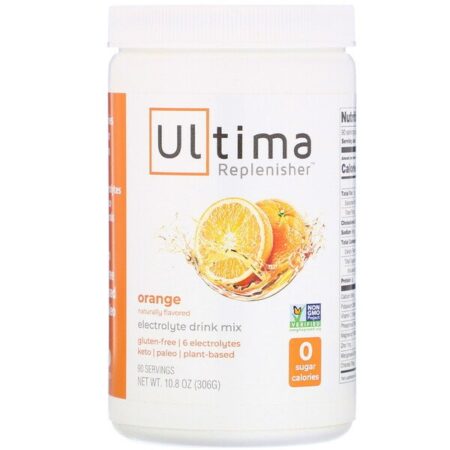 Ultima Replenisher, Eletrólito em Pó, Laranja, 306 g (10,8 oz)