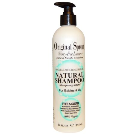 Original Sprout, Shampoo Natural, Para Bebês e Crianças, 12 fl oz (354 ml)