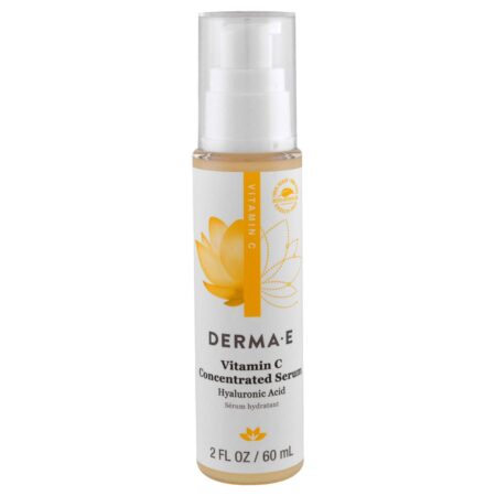 Derma E, Soro Concentrado de Vitamina C, Ácido Hialurônico, 60 ml (2 fl oz) - Image 3