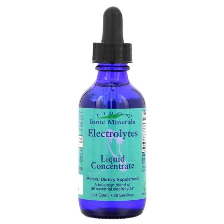 Eidon Mineral Supplements, Minerais Iônicos, Eletrólitos, Concentrado Líquido, 2 oz (60 ml)