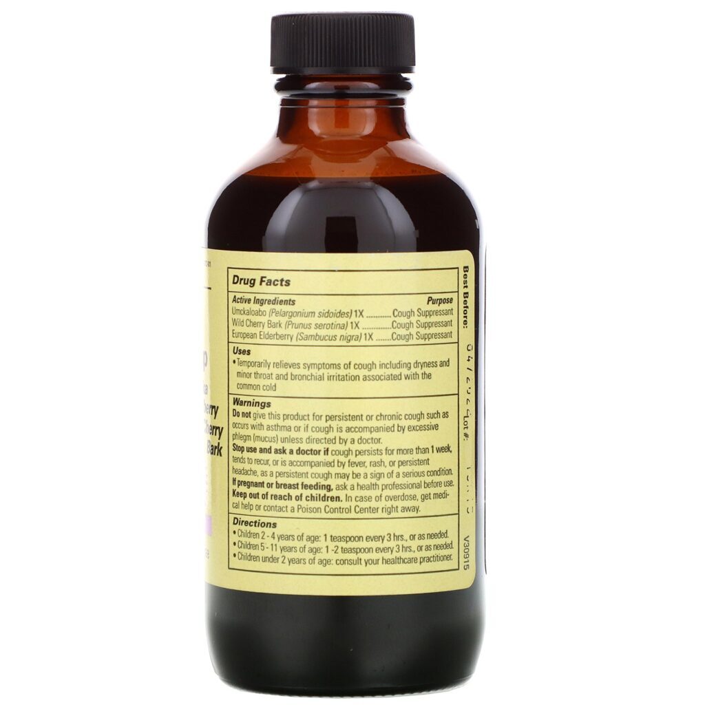 ChildLife, Essentials, Xarope para Tosse Formula 3, Sem Álcool, Sabor Natural de Frutas Silvestres, 118,5 ml (4 fl oz) - Imagem 2