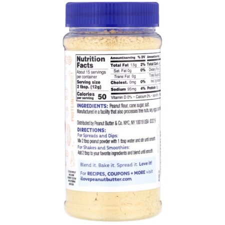 Peanut Butter & Co., Peanut Powder, Original, 6.5 oz (184 g) - Image 2