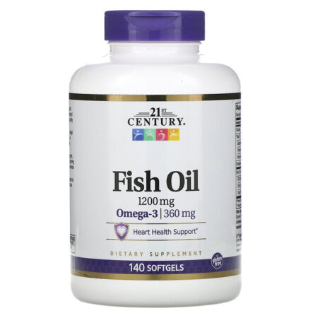 21st Century, Fish Oil, 1,200 mg, 140 Softgels