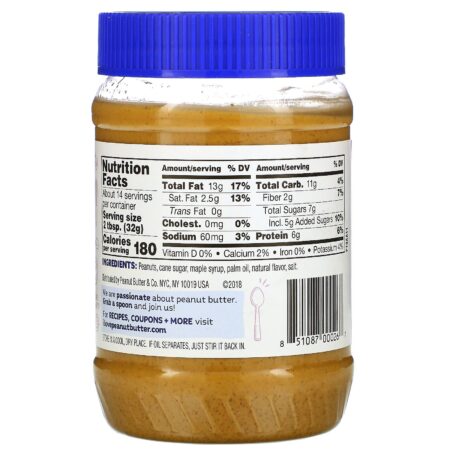 Peanut Butter & Co., Peanut Butter Spread, Mighty Maple, 16 oz (454 g) - Image 2